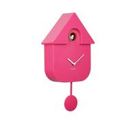 OROLOGIO WALL CLOCK MODERN CUCKOO ABS BRIGHT PINK ART. KA5768BP