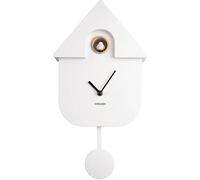 OROLOGIO WALL CLOCK MODERN CUCKOO KA5768WH KARLSSON WHITE
