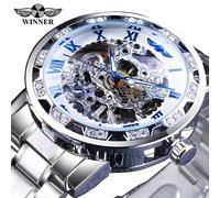Orologio Winner BE-14436 - Argento / Bianco