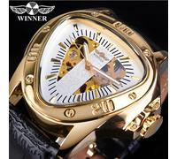 Orologio Winner OT-14445 - Nero / Oro / Bianco
