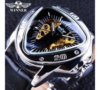 Orologio Winner OT-14447 - Nero / Argento / Oro KP14447