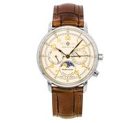 Zeppelin Orologio da donna 9637-5 Méditerranée Fase lunare 100 Anni Marrone