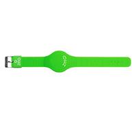 Orologio ZITTO a led con cinturino in silicone Cool Green Verde Grande