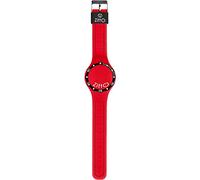 Orologio ZITTO SQUBA a led con cinturino in silicone ROSSO con ghiera SQUBA-CA GRANDE