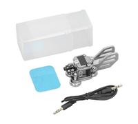 Orolotay Chiave Morse a doppia pagaia antiruggine automatica CW con cavo per radio a onde corte facile da installare facile da usare