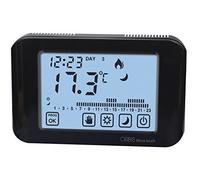 OrOrbis MIRUS TOUCH Antracite Cronotermostato touch screen settimanale a Batterie