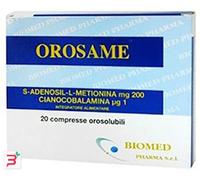 OROSAME 20 COMPRESSE