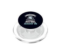 Oroscopo personalizzato dello zodiaco della Vergine agosto 28 Compleanno PopSockets PopGrip per MagSafe