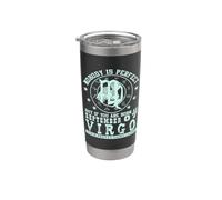 Oroscopo personalizzato dello zodiaco della Vergine settembre 07 Compleanno Bicchiere termico in acciaio inox doppia parete