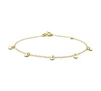 OROVI bracciale donna Oro 9Kt vero - Oro Giallo - Gioielli donna - Gioiello Ipoallergenico - Fatto a Mano