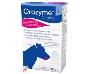 OROZYME CANINE STRISCE ENZIMATICHE MASTICABILI PER CANI DI TAGLIA GRANDE