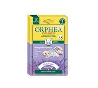 Orphea - Anti tarme tessile, fogli per armadi e cassetti (3 x 12 pezzi) naturale, profumo di lavanda. Anti tarme Ideale per abbigliamento, agisce immediatamente - Durata 3 mesi