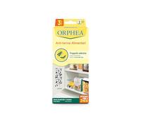 Orphea - Antitarme Alimentare, Elimina le Farfalline del Cibo e ne Previene lo Sviluppo, Senza Insetticida, Inodore Azione Naturale, 3 Trappole