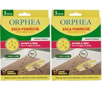 Orphea, Esca per Formiche, con Formula Innovativa in Gel, Estirpa il Nido e la Colonia, Ideale per Interni, Edifici e Terrazzi, Efficacia 4 Mesi (Confezione da 2)