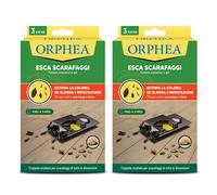 Orphea Esche per Scarafaggi Gel, Estirpa Nido e Colonia, Efficacia 3 Mesi, 3+3pz