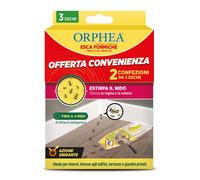 Orphea Protezione Casa Esca per Formiche Bipack - Innovativa formulazione in Gel - Rimuove Le infestazioni di formiche - Durata Fino a 4 Mesi dall’Apertura della Confezione