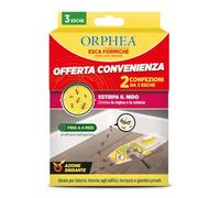 Orphea Protezione Casa Esca per Formiche Bipack - Innovativa formulazione in Gel - Rimuove Le infestazioni di formiche - Durata Fino a 4 Mesi dall’Apertura della Confezione