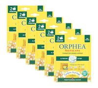 Orphea Salvalana, Antitarme per Armadi Vestiti, Emanatori Grandi Armadi, Protegge Lana e Vestiti Tutta la Stagione, Agisce per 3 Mesi, Profumo di Fiori, 6 Confezioni da 2 Emanatori