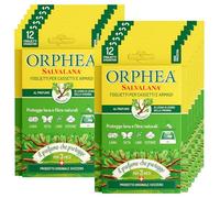 Orphea Salvalana Foglietti per Cassetti e Armadi Protegge Lana Vestiti in Seta Lino Cotone Fibre Naturali Profumo di Legno di Cedro della Virginia Lunga Durata Fino a 3 Mesi - 144 Foglietti Emanatori