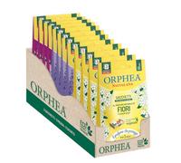Orphea Salvalana, Sacchetti Misti per Cassetti e Armadi, Per Lana e Vestiti, Profumo di: Fiori, Lavanda e Patchouli della Malesia Agisce per 3 Mesi, in Carta di Canapa - 36 SACCHETTI
