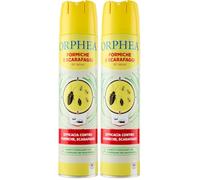 Orphea Spray, Elimina Formiche, Scarafaggi, Insetti Striscianti, Pulci E Cimici, Multicolore, 400 Ml (Confezione da 2)