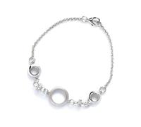 Orphelia - Bracciale da Donna in Argento 925 rodiato con zirconi Bianchi Taglio Brillante 18,5 cm - ZA 1007
