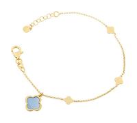 Orphelia Bracciale da Donna in Argento rodiato 18,5 cm -ZA-7169/G, 18.5 Centimeters, Argento Sterling