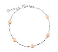ORPHELIA Braccialetto a catenina Donna argento - ZA-7385