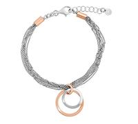 ORPHELIA Braccialetto a catenina Donna argento - ZA-7387