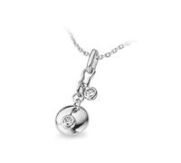 Orphelia - Collana, Argento Sterling 925 con Zirconia, Donna, 45 cm