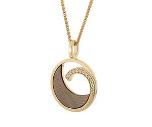 Orphelia Collana con ciondolo Bambine e ragazze argento - zh-7371