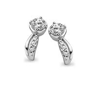 Orphelia donna-Orecchini in argento Sterling 925 con zirconi bianco ZO-5122