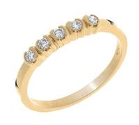 Orphelia FINERING - Anello, con Diamante, oro giallo, misura 15