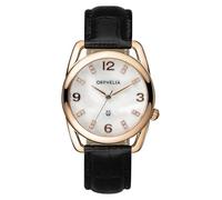 Orphelia OR53172211 - Orologio da polso da donna, cinturino in pelle colore nero