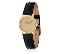 Orphelia Orologio da polso donna XS analogico al quarzo pelle MON-7067, nero/oro, cinghia
