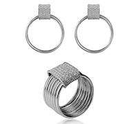 Orphelia Parure di Gioielli Donna Argento - SET-7417/54