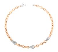 Orphelia Placcato oro Rotonda trasparente Zirconia cubica