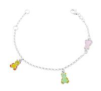 ORPHELIA SILVER Braccialetto Bear Elements Argento 925
