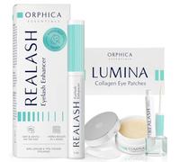 ORPHICA Realash Siero per ciglia 3 ml + LUMINA Eye Pads 60 pezzi - Cura degli occhi e delle ciglia