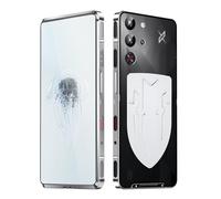 ORPKYEHMXK Custodia con Staffa di Raffreddamento Magnetica in Metallo di Lusso Compatibile con ZTE Nubia RedMagic 10 PRO/Red Magic 10 PRO Plus(Argento,for 10 PRO)