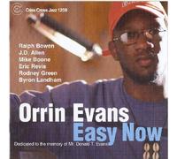 Orrin Evans Easy Now (CD) Album