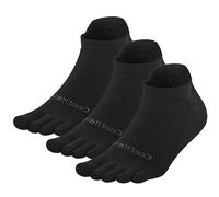 OrrinSports Calzini da uomo Calzini da donna Coolmax imbottiti alla caviglia 3 paia di calzini da corsa atletici