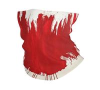 Orrore con Schizzi di Sangue Uomo Donna Passamontagna Multifunzione Decorazione Facciale Elastico Headwrap per Ciclismo Pesca Escursionismo