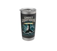 Orrore dell'oceano del faro fantasma Bicchiere termico in acciaio inox doppia parete