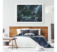 Orrore Lovecraftiano Miti di Cthulhu Puzzle 1000 Pezzi, Sfida Difficile
