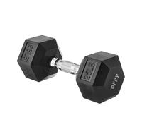 ORRY Manubrio Esagonale Gommato - 25 lb/11.3 kg - Impugnatura Ergonomica Antiscivolo per Allenamento ed Esercizio