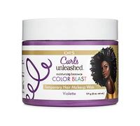 ORS Curls Unleashed Violette Color Blast - Cera per il trucco, 171 g, colore temporaneo dei capelli, con cera d'api idratante e olio di ricino, per una migliore esperienza di colorazione