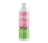 ORS Curlshow Latte per Capelli Ricci - Crema per Capelli, 473 ml - Arricchita con Olio di Avocado & Burro di Karité per Idratazione & Lucentezza, Favorisce la Crescita e Riduce la Rottura dei Capelli