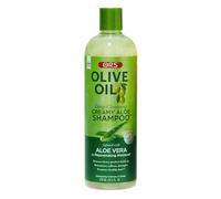 ORS Olive Oil Aloe Shampoo 370ml - Shampoo con aloe vera e olio d'oliva - Formula Idratante con Collagene per Capelli Forti e Sani, Arricchita con Vitamina E per Nutrire e Lucidare Profondamente