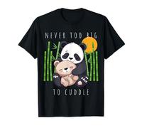 Orsacchiotto adorabile per amanti dei panda, per bambini, mamma, animale, baby shower Maglietta